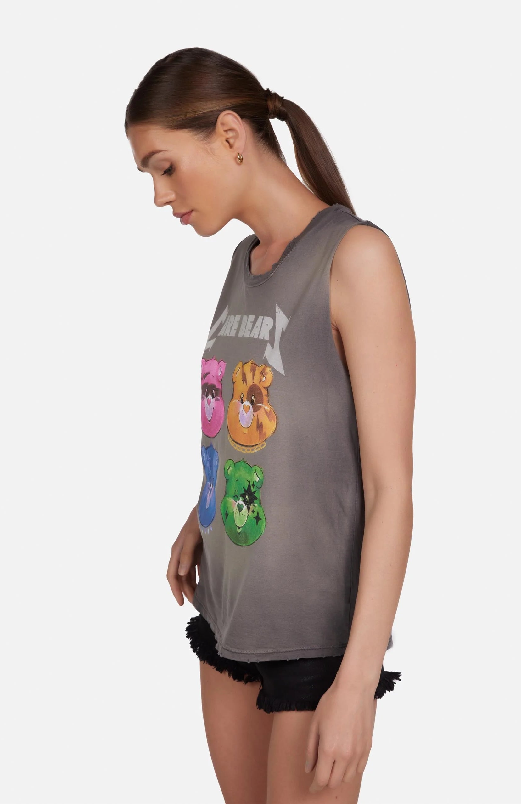 Lauren Moshi Kel Rock Care Bears Singlet Vest Top by Lauren Moshi as seen on celebrities
