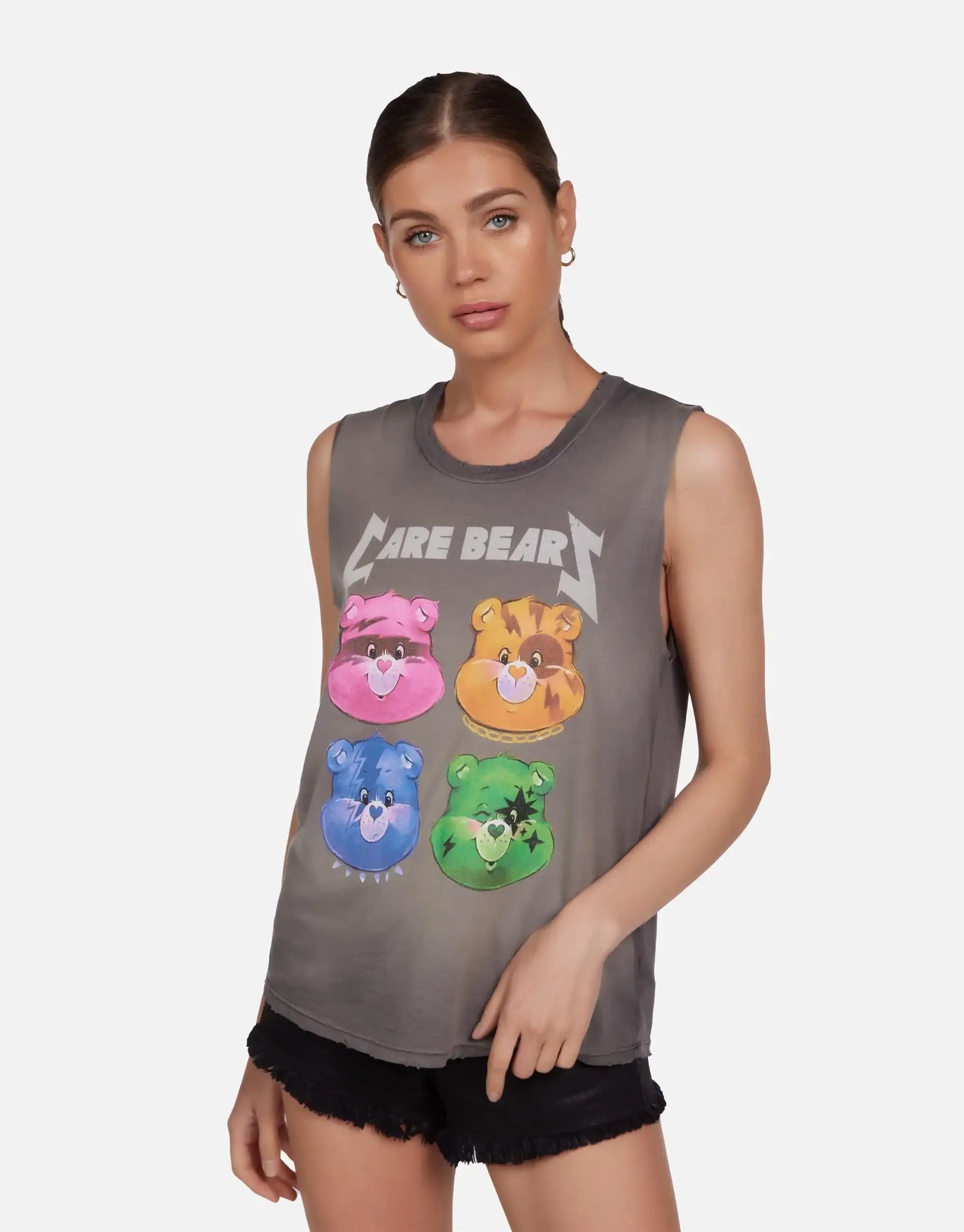Lauren Moshi Kel Rock Care Bears Singlet Vest Top by Lauren Moshi as seen on celebrities