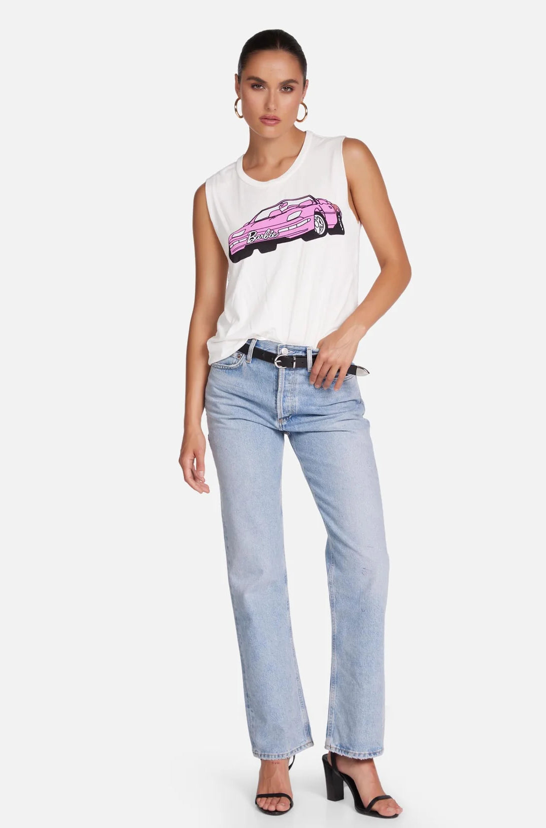 Lauren Moshi Kel X Barbie Convertible Tank Top T-Shirt by Lauren Moshi as seen on celebrities