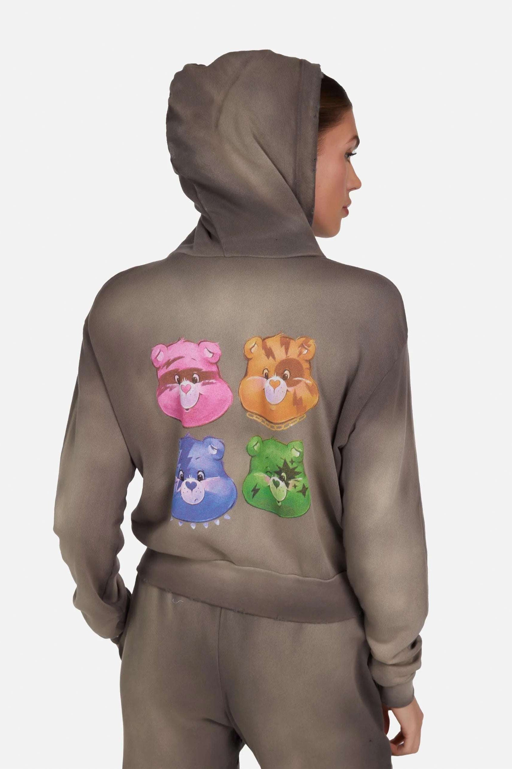 Lauren Moshi Lachelle Rock Care Bears Hoodie Sweater by Lauren Moshi as seen on celebrities