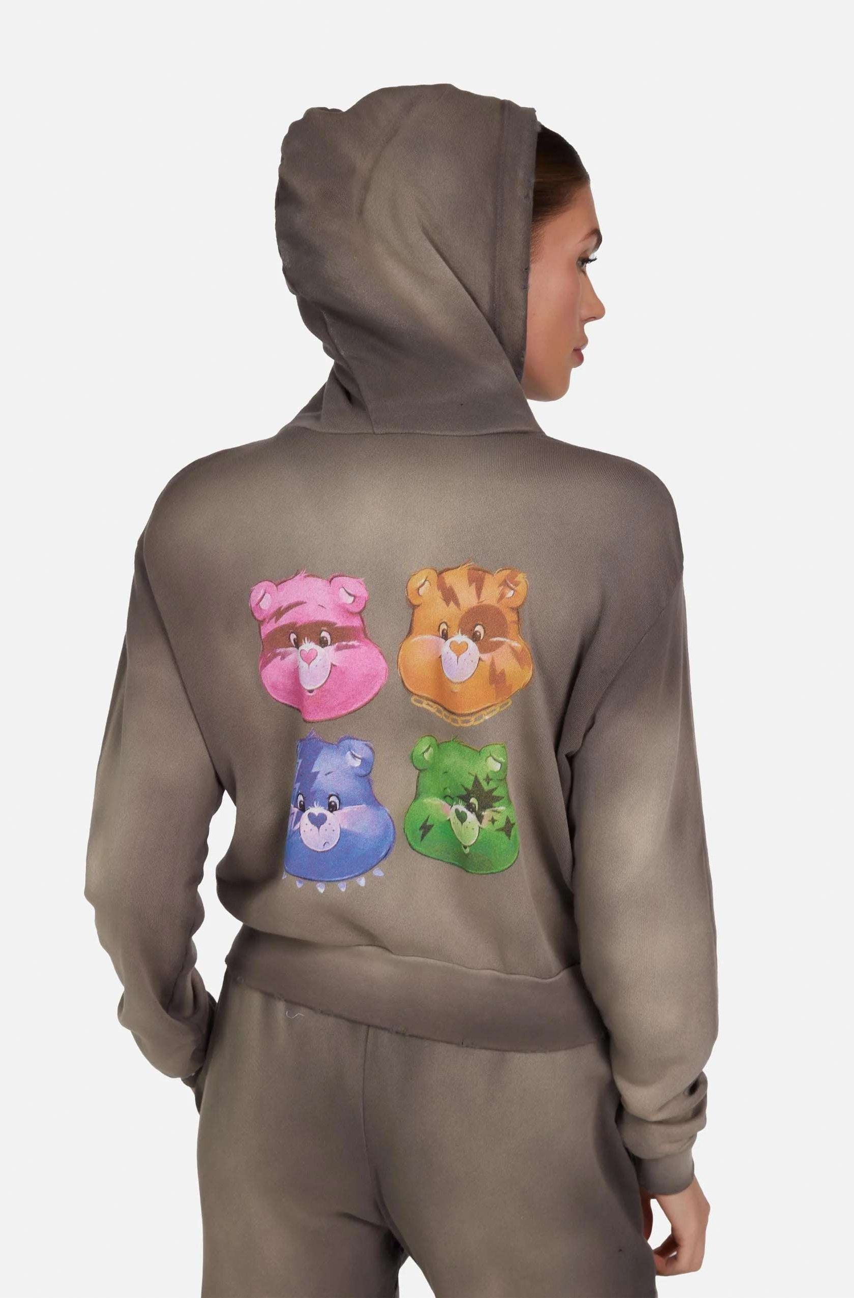 Lauren Moshi Lachelle Rock Care Bears Hoodie Sweater by Lauren Moshi as seen on celebrities
