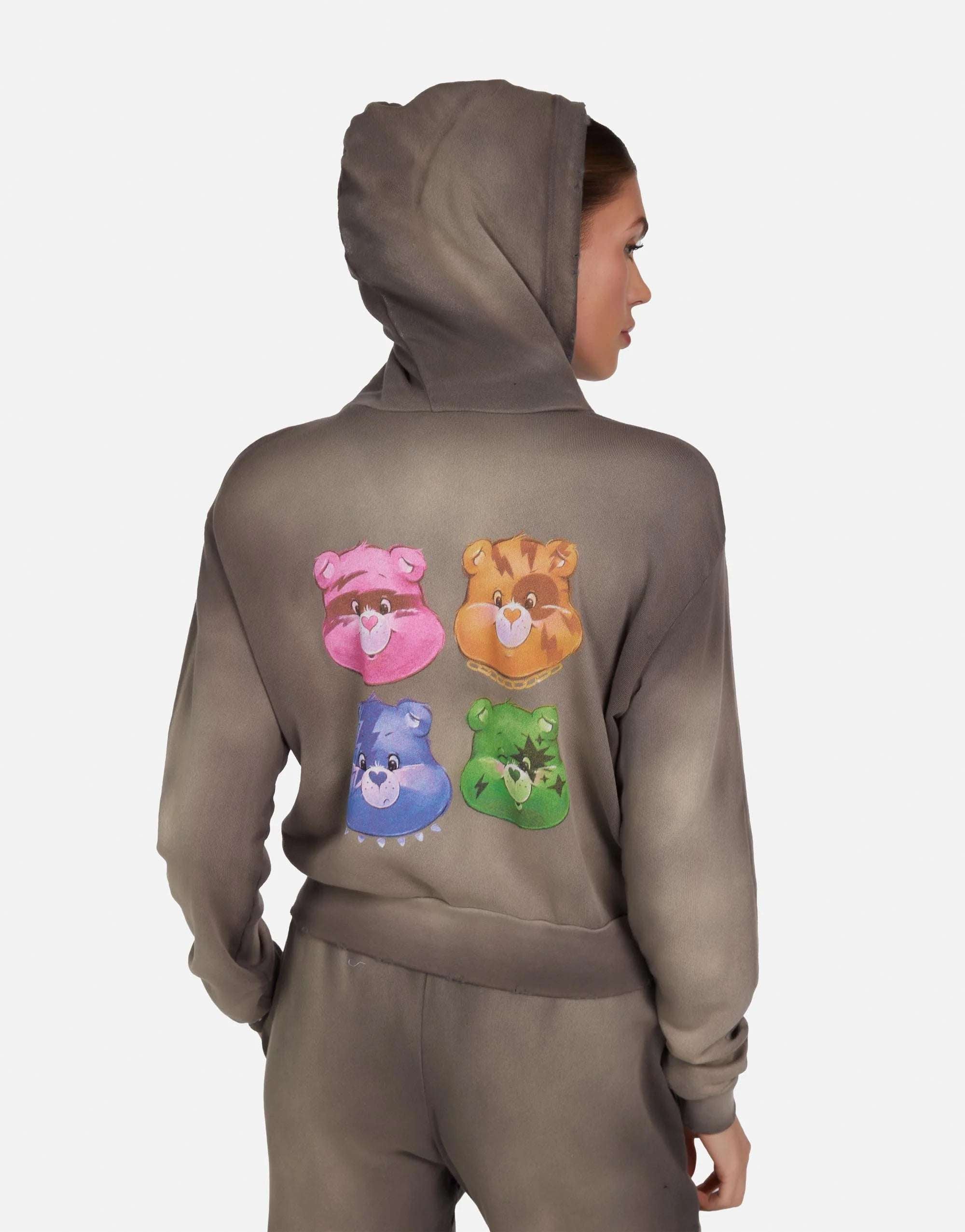 Lauren Moshi Lachelle Rock Care Bears Hoodie Sweater by Lauren Moshi as seen on celebrities