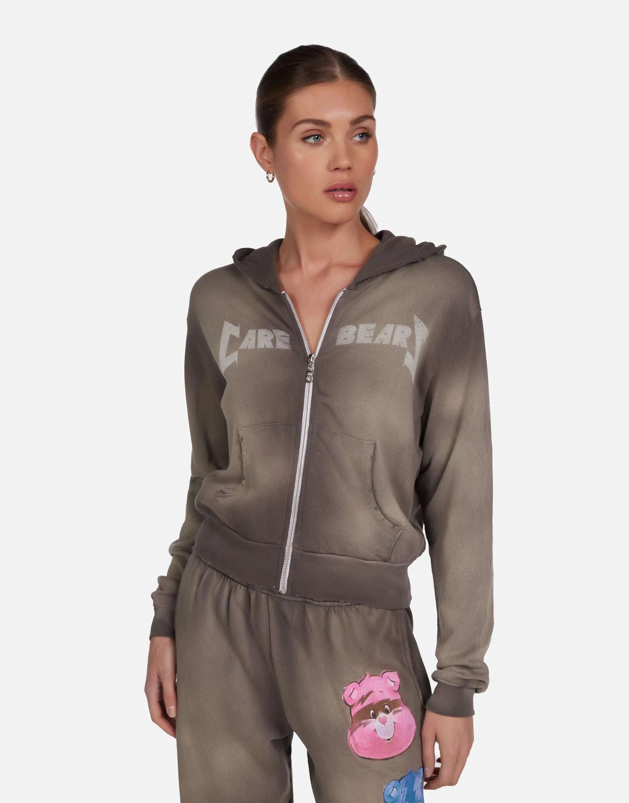 Lauren Moshi Lachelle Rock Care Bears Hoodie Sweater by Lauren Moshi as seen on celebrities