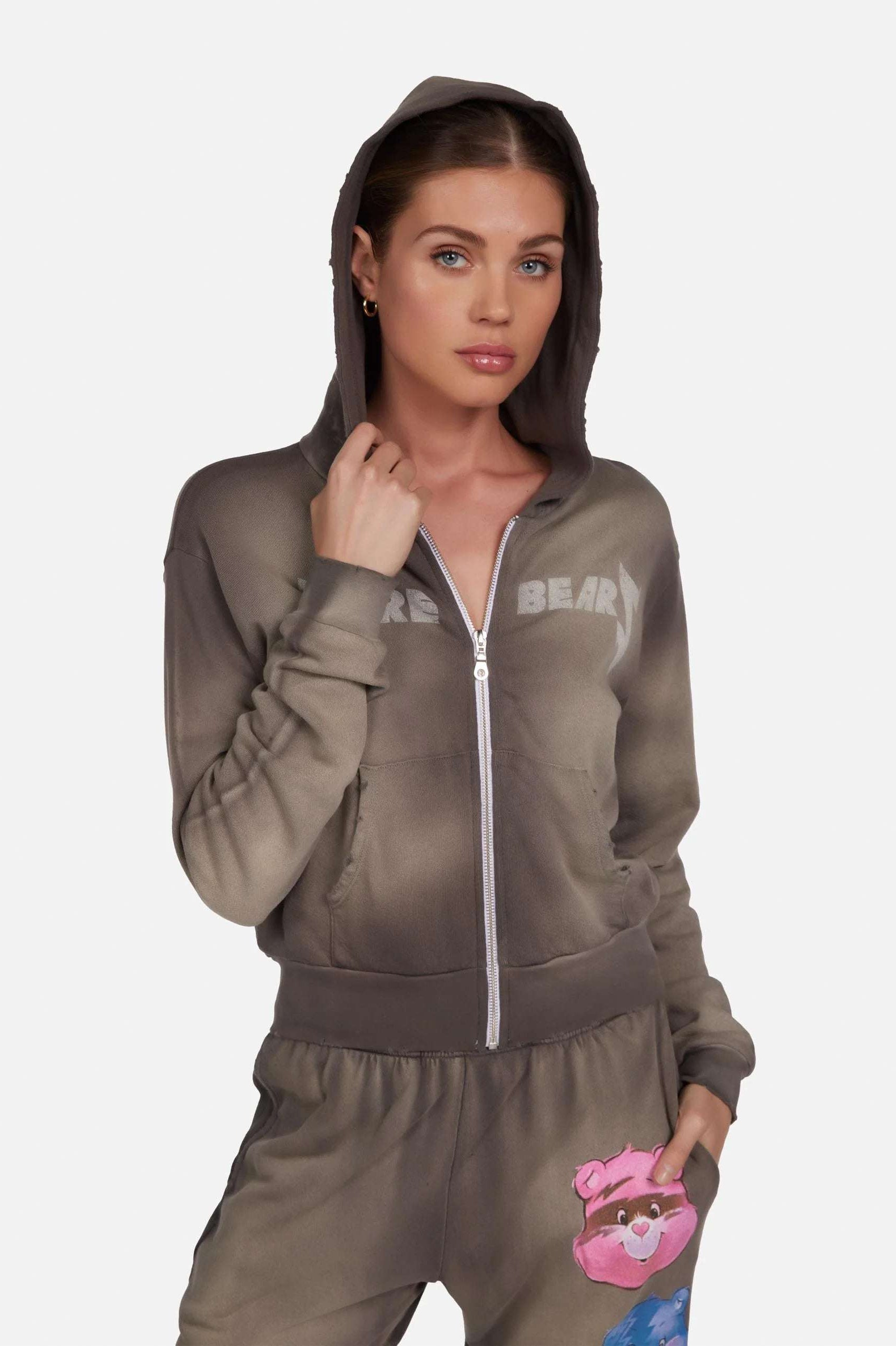 Lauren Moshi Lachelle Rock Care Bears Hoodie Sweater by Lauren Moshi as seen on celebrities