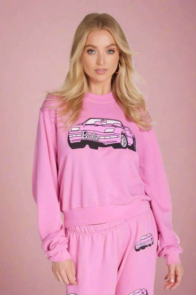 Lauren Moshi Spalding Barbie Convertible Sweatshirt Sweater by Lauren Moshi as seen on celebrities