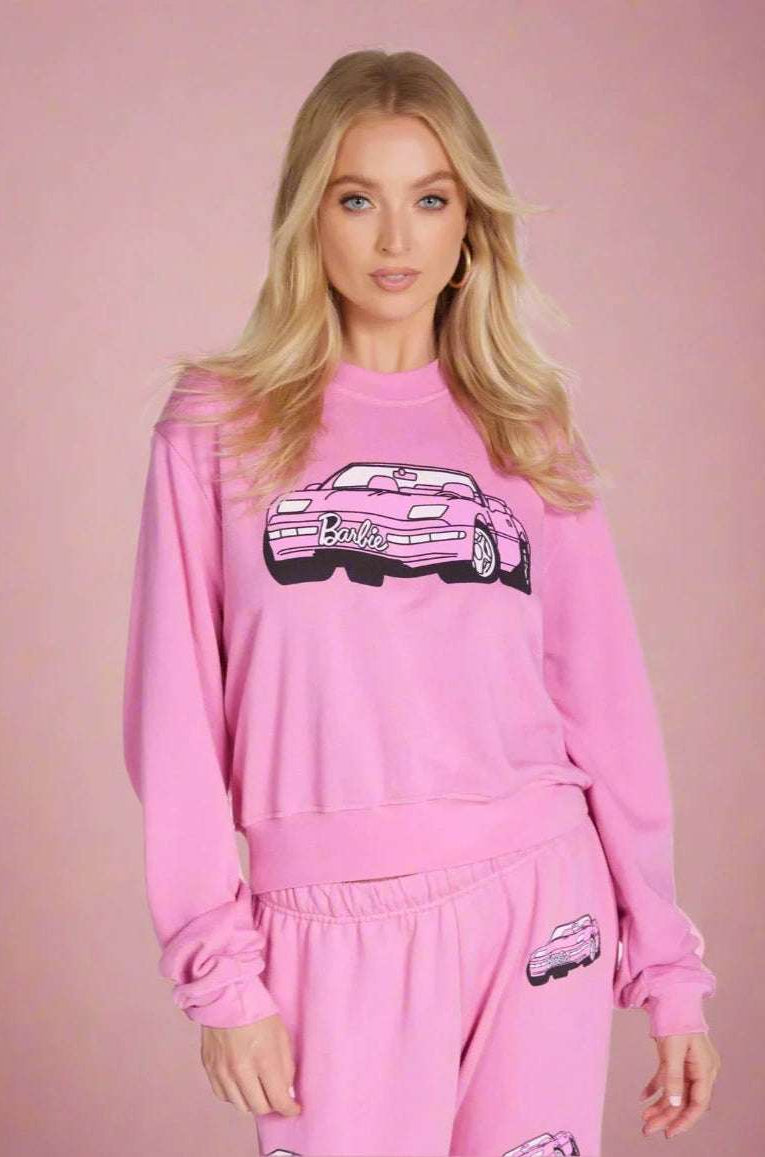 Lauren Moshi Spalding Barbie Convertible Sweatshirt Sweater by Lauren Moshi as seen on celebrities