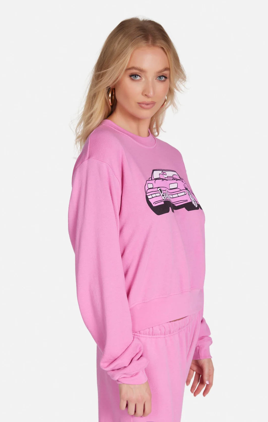 Lauren Moshi Spalding Barbie Convertible Sweatshirt Sweater by Lauren Moshi as seen on celebrities