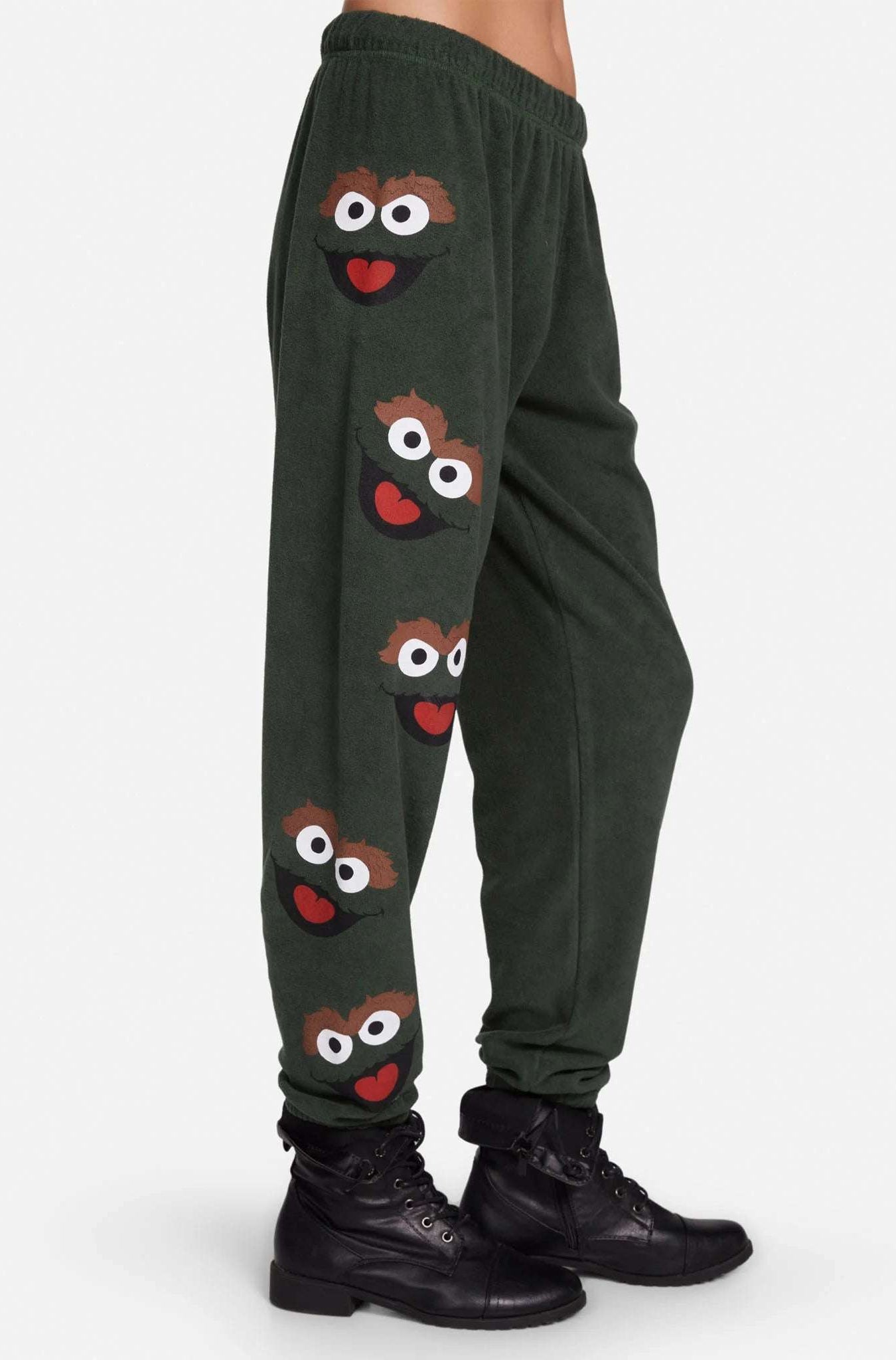 Lauren Moshi Tanzy Oscar The Grouch Joggers Jogging Pants by Lauren Moshi as seen on celebrities