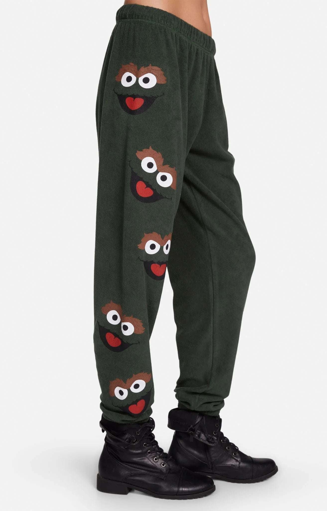 Lauren Moshi Tanzy Oscar The Grouch Joggers Jogging Pants by Lauren Moshi as seen on celebrities
