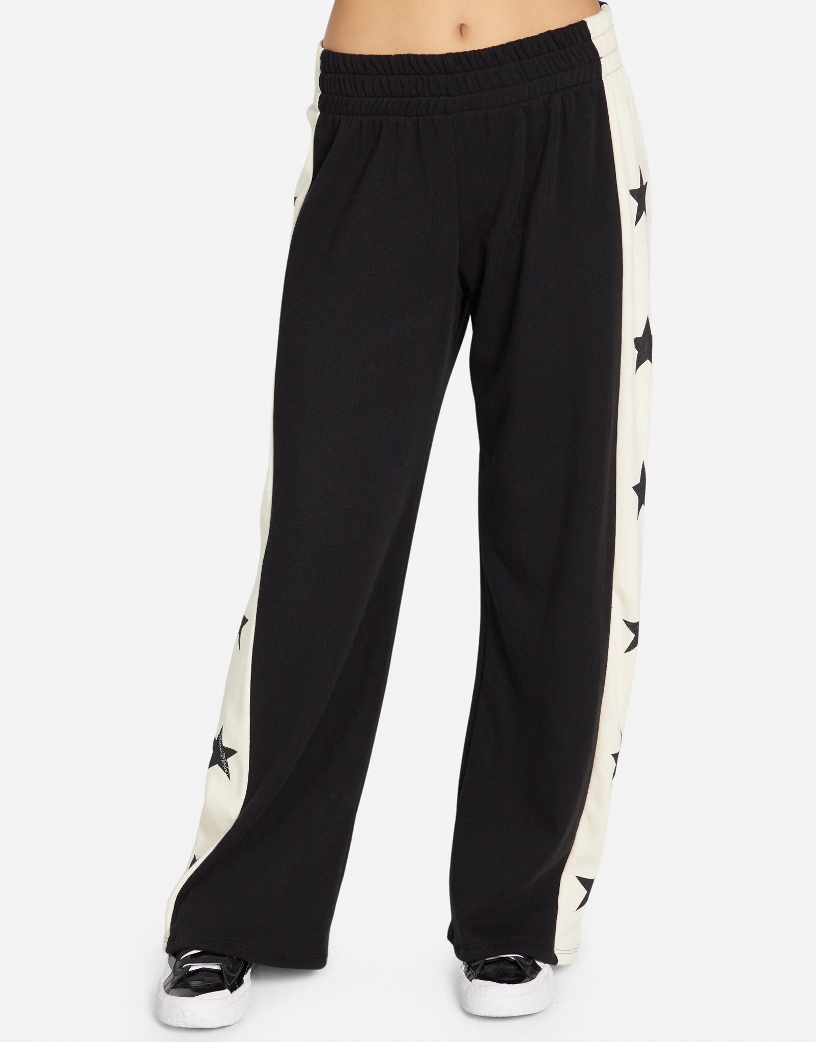 Lauren Moshi Tawny Stars Wide Leg Pants Sweatpants by Lauren Moshi as seen on celebrities