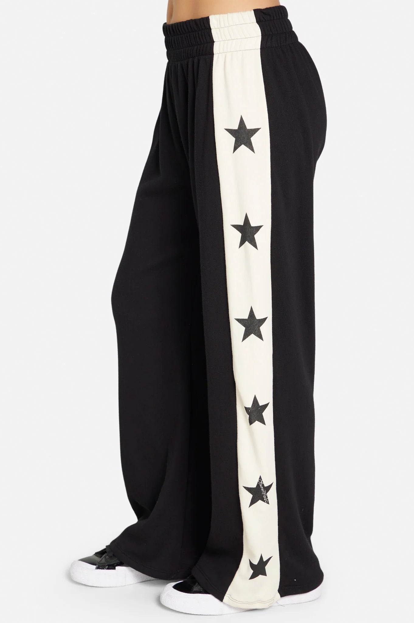 Lauren Moshi Tawny Stars Wide Leg Pants Sweatpants by Lauren Moshi as seen on celebrities