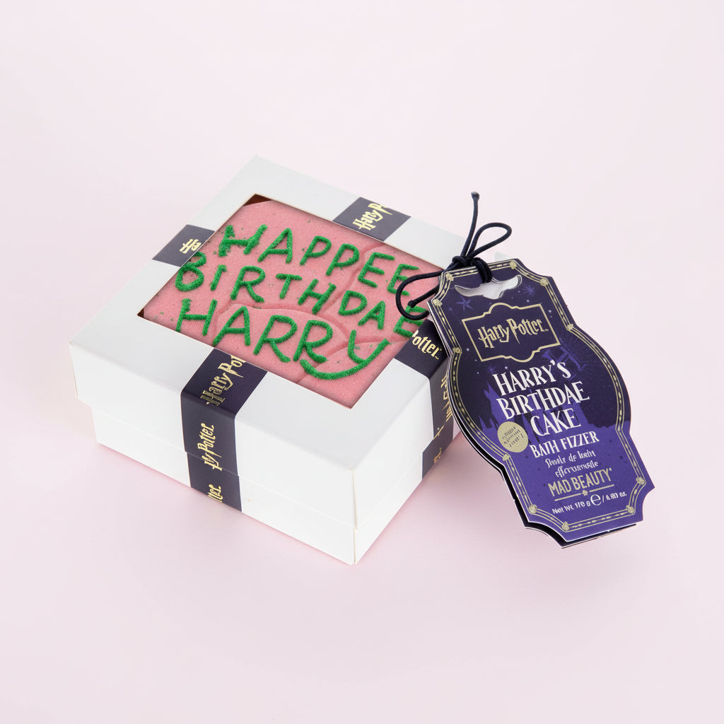 Mad Beauty Harry Potter Harry's Birthdae Cake Bath Fizzer