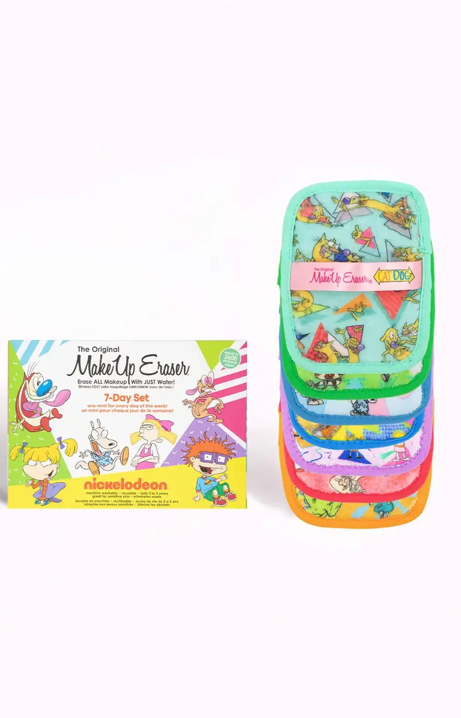 Makeup Eraser 90's Nickelodeon 7 Day Set Beauty Product by Makeup Eraser as seen on celebrities