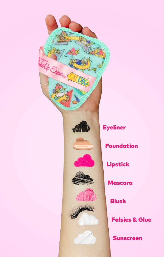 Makeup Eraser 90's Nickelodeon 7 Day Set Beauty Product by Makeup Eraser as seen on celebrities