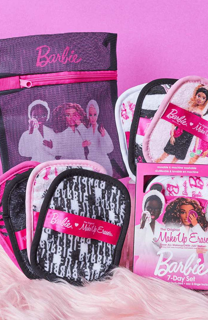 Makeup Eraser Barbie 7-Day Set Beauty Product by Makeup Eraser as seen on celebrities