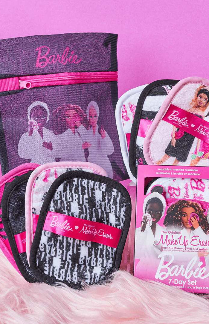 Makeup Eraser Barbie 7-Day Set Beauty Product by Makeup Eraser as seen on celebrities