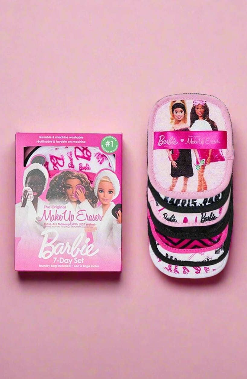 Makeup Eraser Barbie 7-Day Set Beauty Product by Makeup Eraser as seen on celebrities
