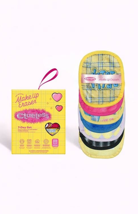 Makeup Eraser Clueless 7-Day Set Beauty Product by Makeup Eraser as seen on celebrities