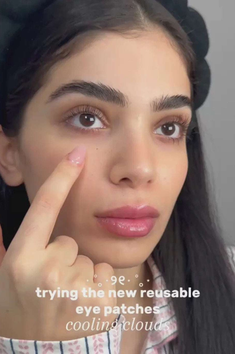 Makeup Eraser Cooling Clouds Reusable Under Eye Patches Beauty Product by Makeup Eraser as seen on celebrities