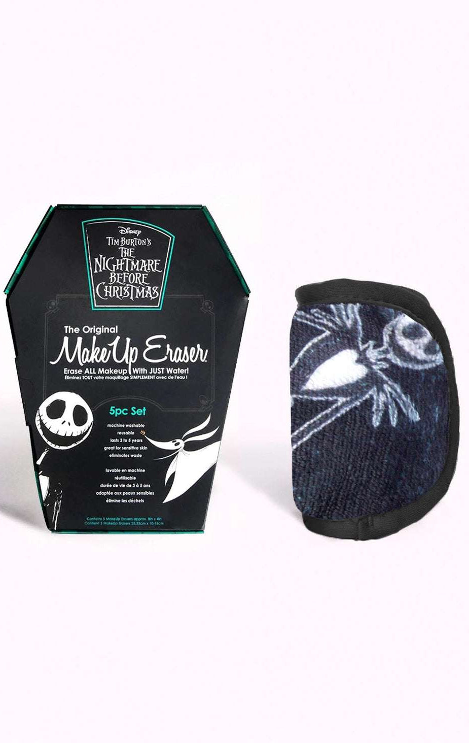 Makeup Eraser Disney Nightmare Before Christmas 5pc Mini Set Beauty Product by Makeup Eraser as seen on celebrities