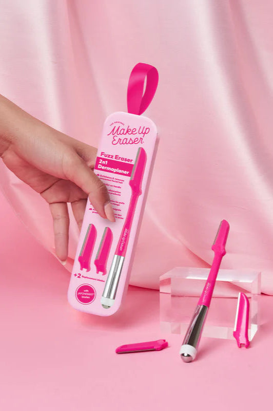 Makeup Eraser FUZZ Eraser: 2 in 1 Dermaplaner Beauty Product by Makeup Eraser as seen on celebrities
