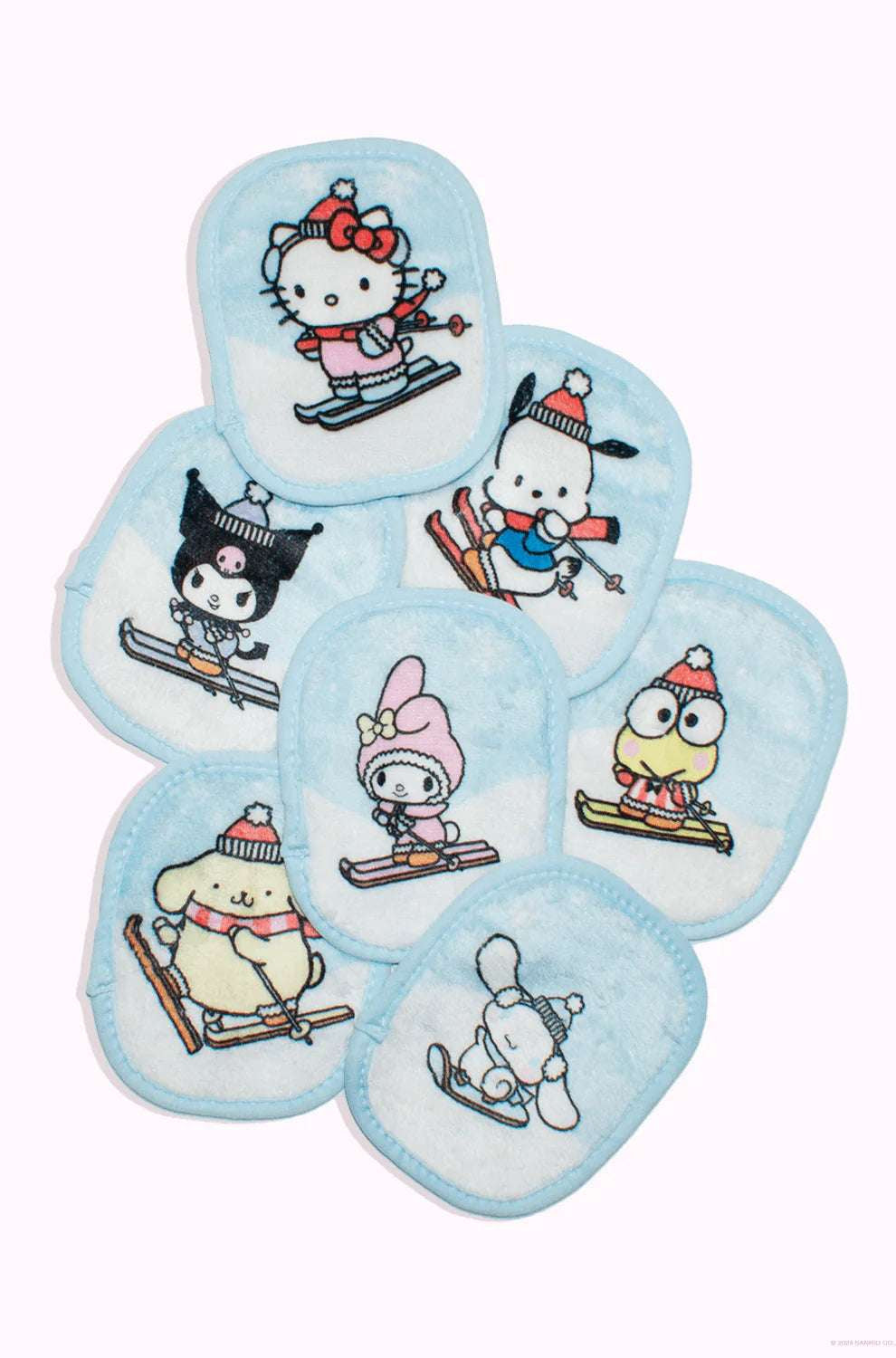 Makeup Eraser Hello Kitty & Friends Aspen Vacation 7-Day Set © Sanrio Beauty Product by Makeup Eraser as seen on celebrities