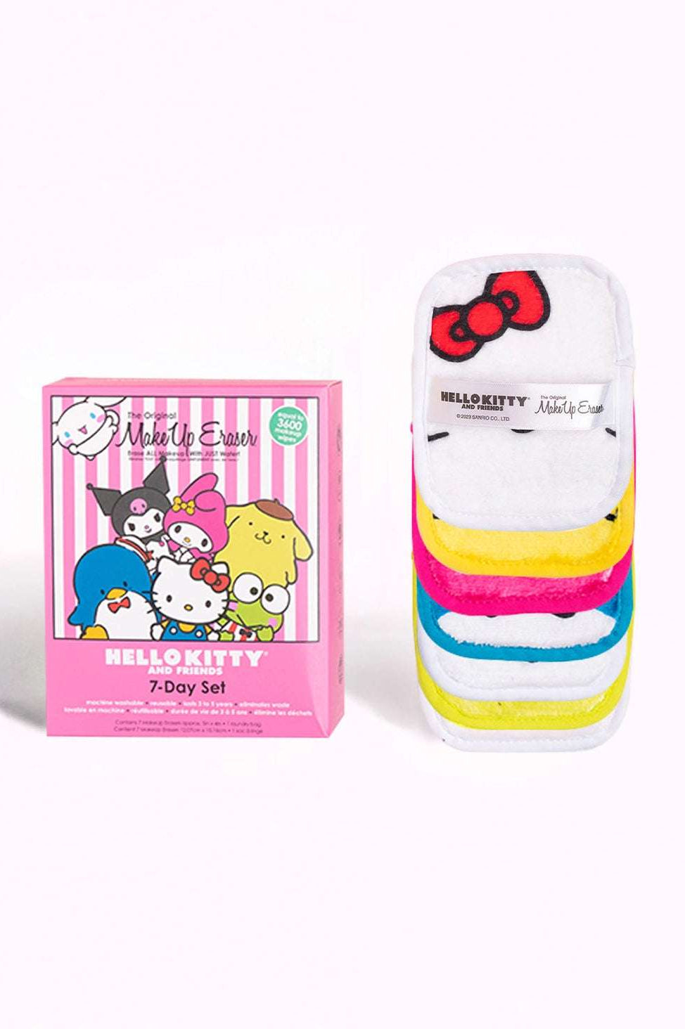 Makeup Eraser Hello Kitty 7-Day Set Beauty Product by Makeup Eraser as seen on celebrities