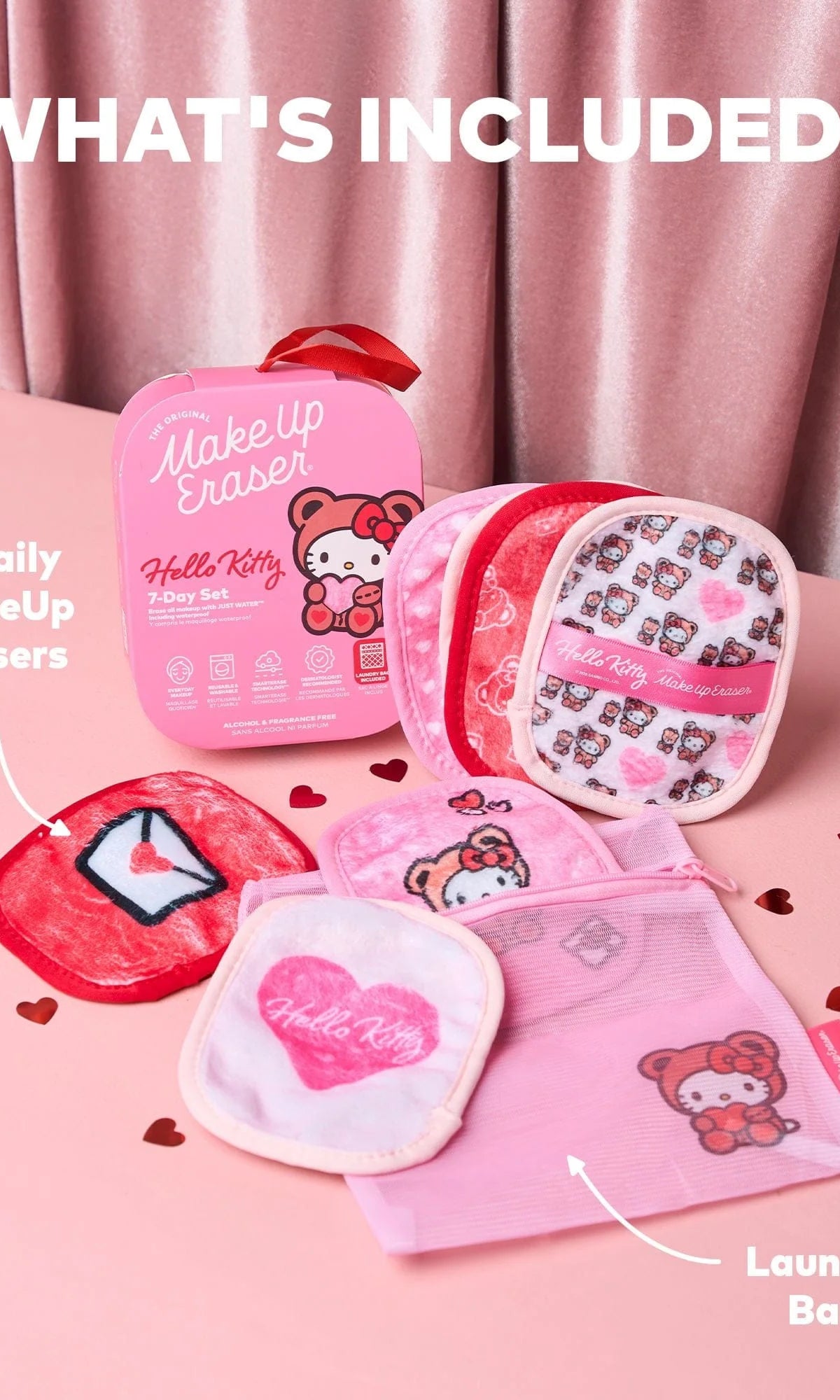 Makeup Eraser Hello Kitty 7-Day Sets by Makeup Eraser – Beauty Product – | Spoiled Brat UK