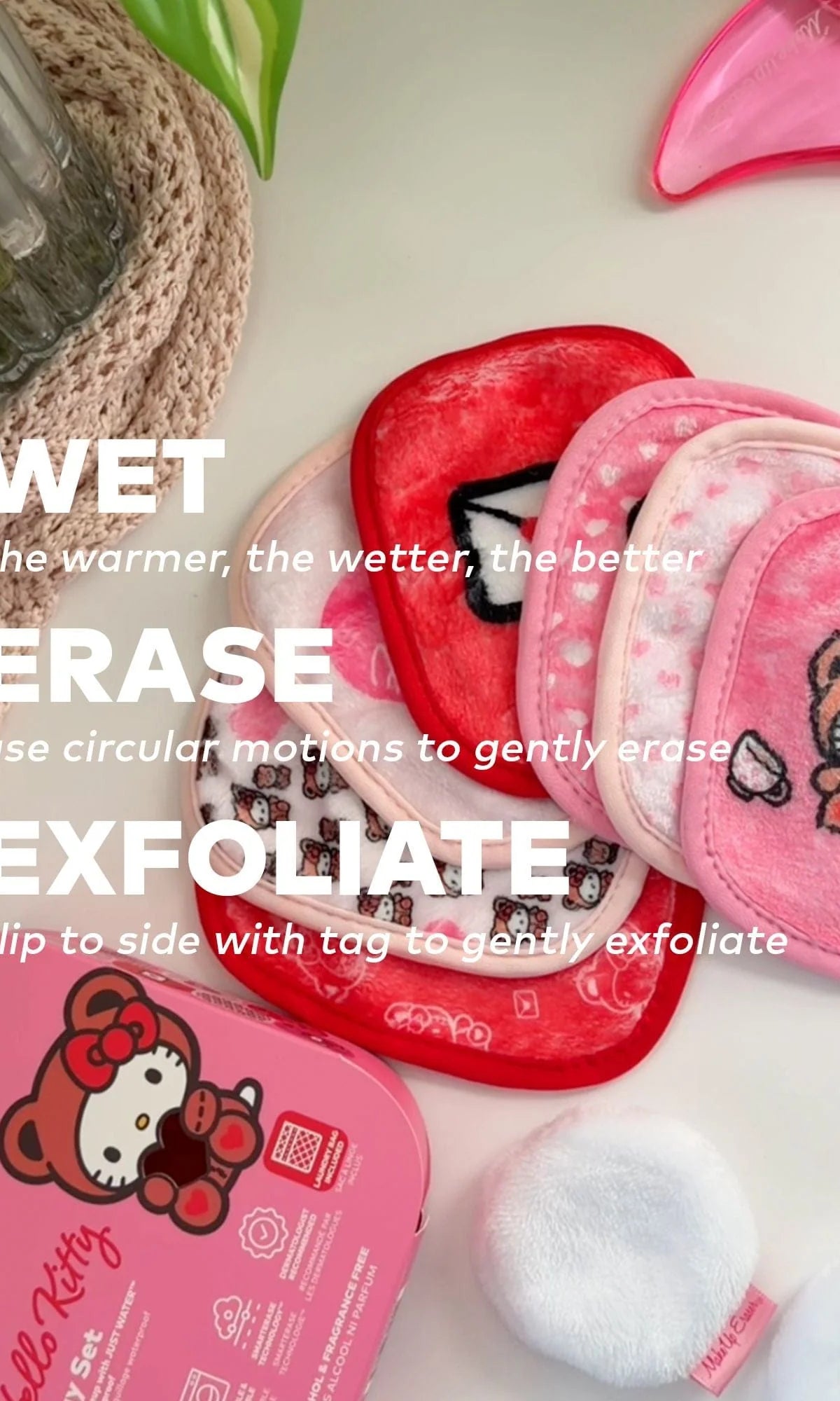 Makeup Eraser Hello Kitty 7-Day Sets by Makeup Eraser – Beauty Product – | Spoiled Brat UK