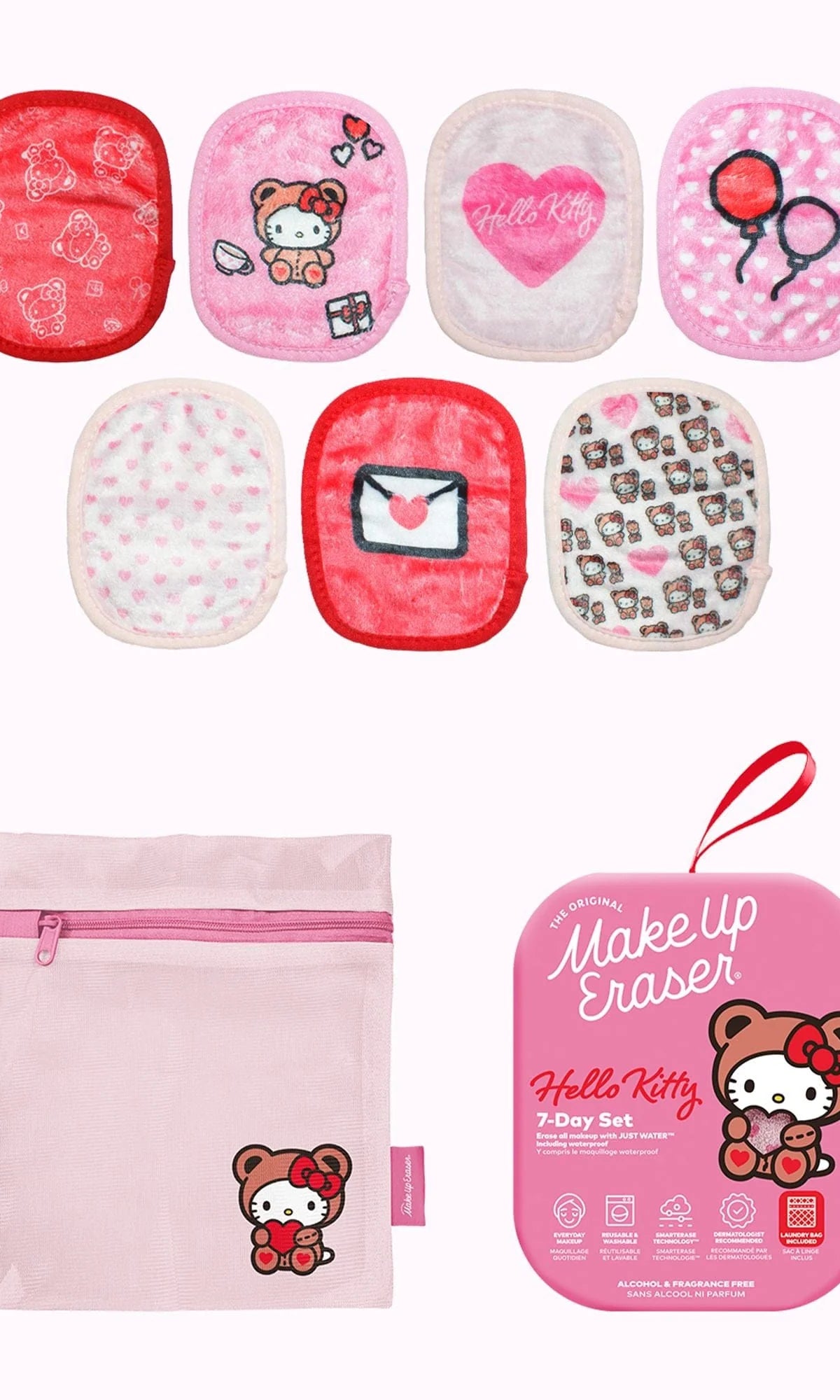 Makeup Eraser Hello Kitty 7-Day Sets by Makeup Eraser – Beauty Product – | Spoiled Brat UK