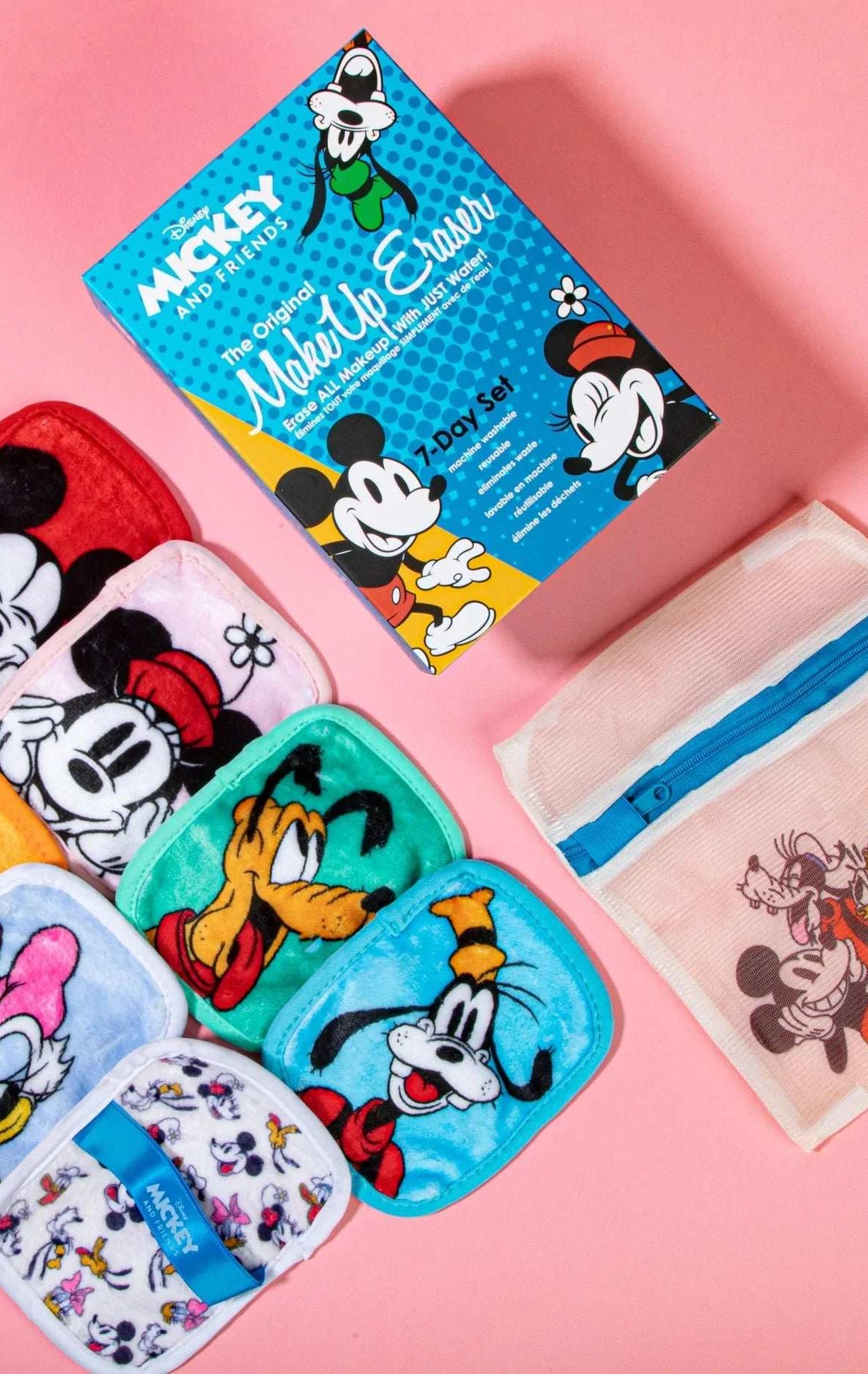 Makeup Eraser Mickey & Friends 7-Day Set Beauty Product by Makeup Eraser as seen on celebrities