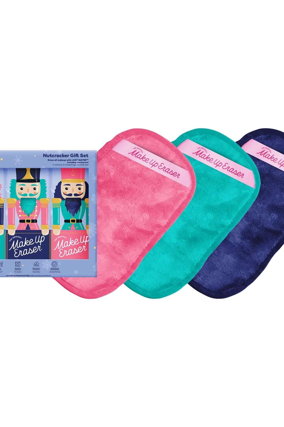 Makeup Eraser Nutcracker 3pc Mini PRO Holiday Set Beauty Product by Makeup Eraser as seen on celebrities