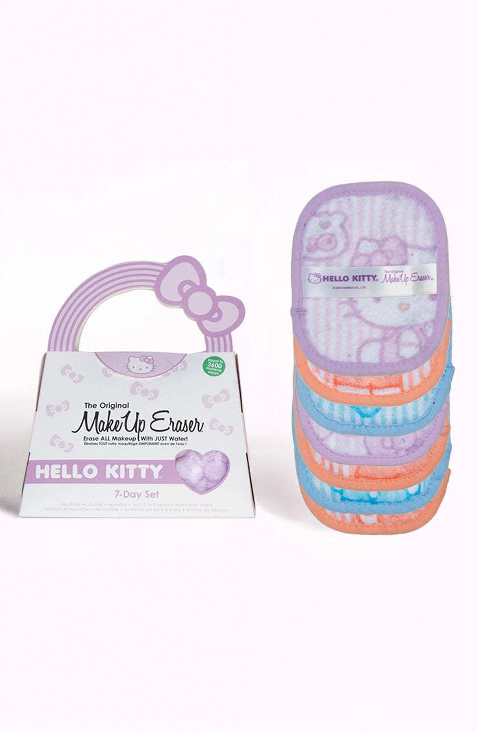 Makeup Eraser Pastel Hello Kitty 7-Day Set Beauty Product by Makeup Eraser as seen on celebrities