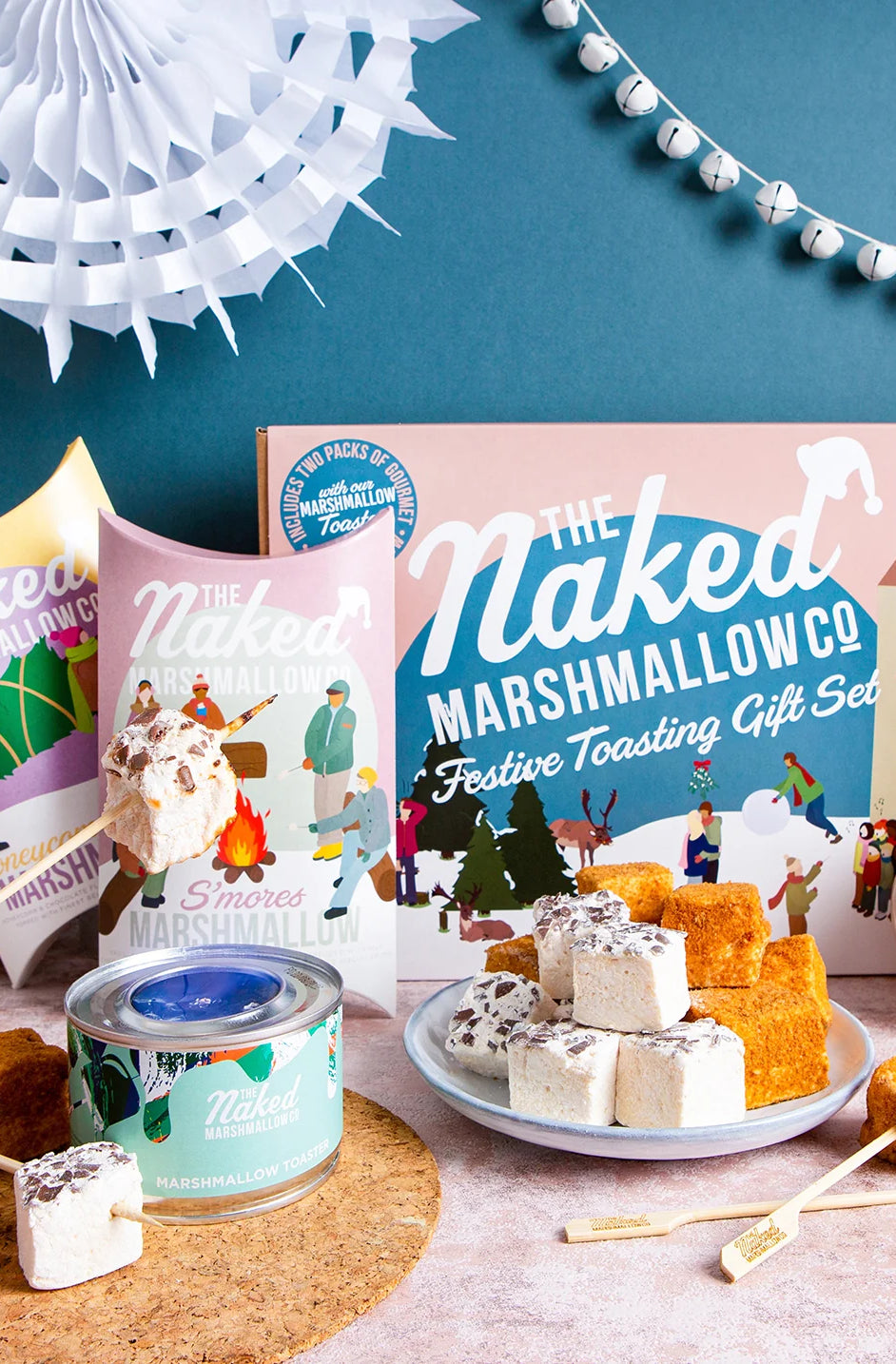 Marshmallow Festive Toasting Gift Set
