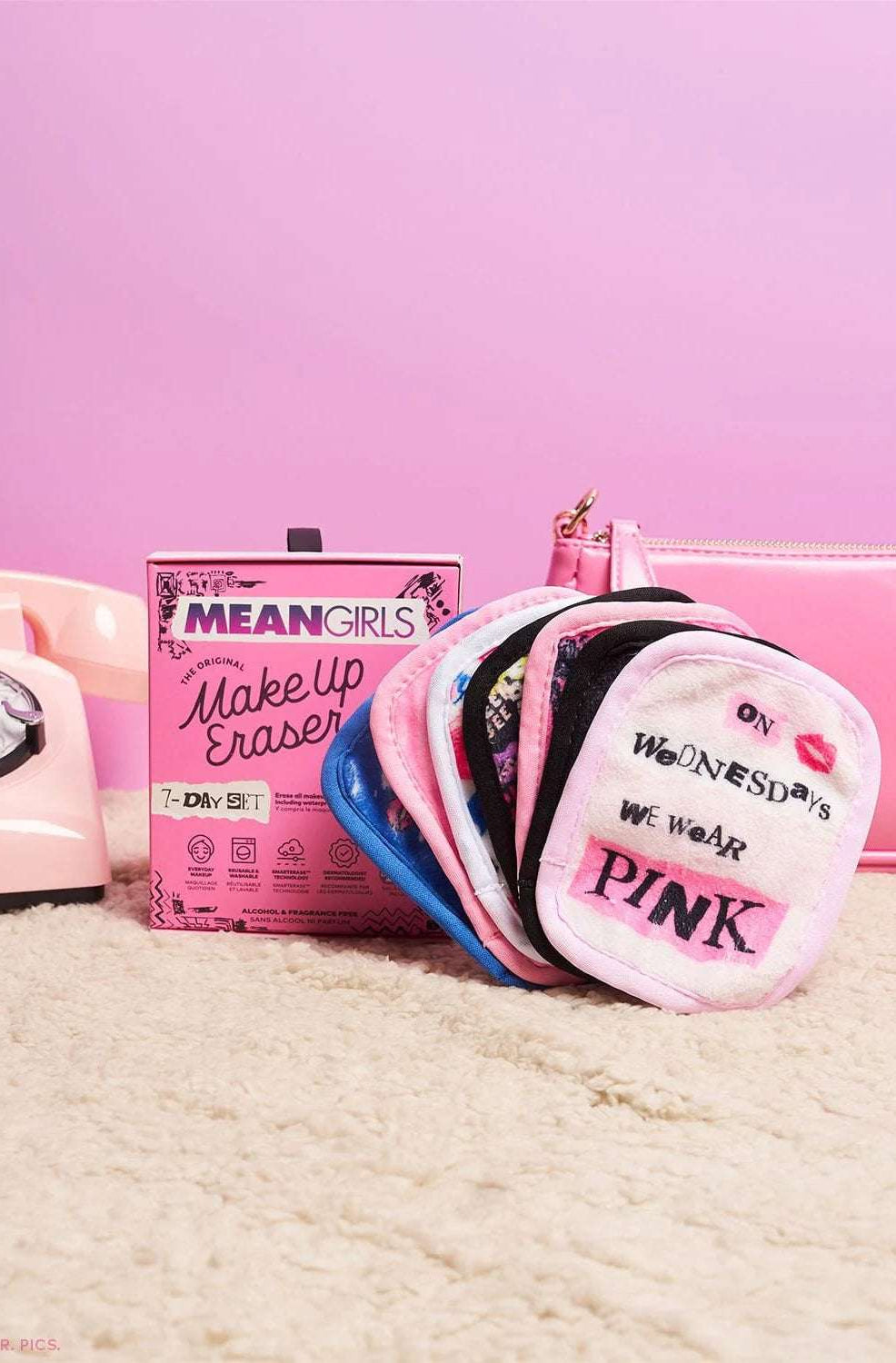 Makeup Eraser Mean Girls 7-Day Set Beauty Product by Makeup Eraser as seen on celebrities