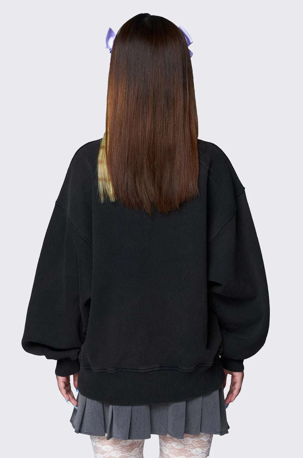 Minga London x Ema Gaspar Bunny Graphic Sweatshirt Sweater by Minga London as seen on celebrities