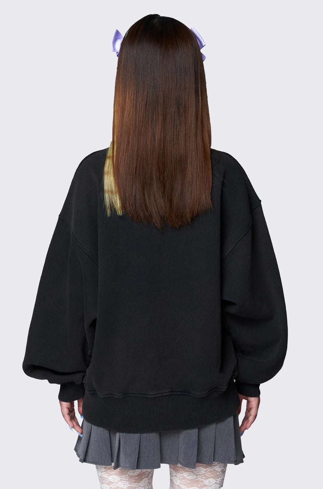 Minga London x Ema Gaspar Bunny Graphic Sweatshirt Sweater by Minga London as seen on celebrities