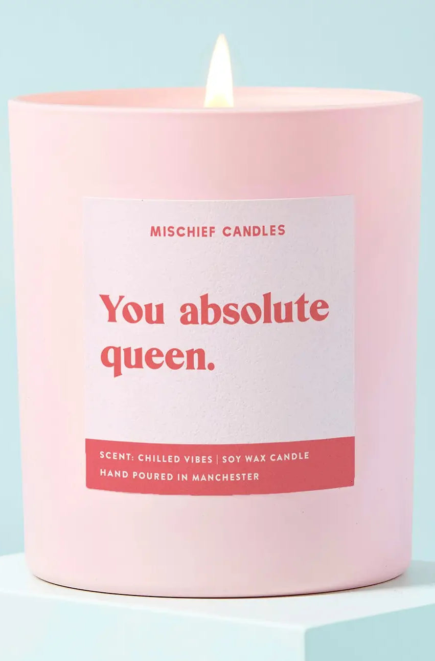 Mischief Candles You Queen Candle Candles by Mischief Candles as seen on celebrities