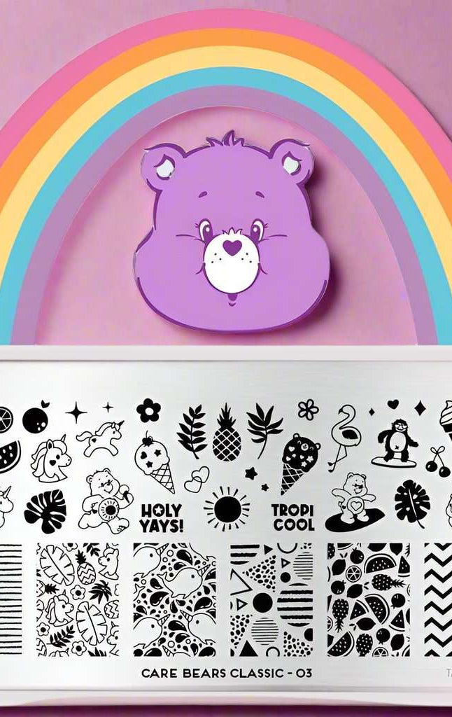 MoYou London Care Bears Classic 03 Nail Stamps Nail Art by MoYou London as seen on celebrities