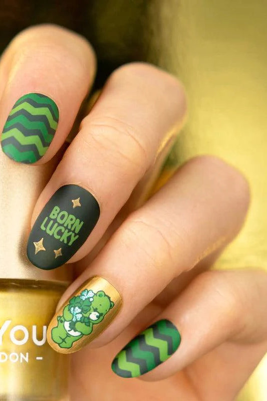 MoYou London Care Bears Classic 05 Nail Stamps Nail Art by MoYou London as seen on celebrities