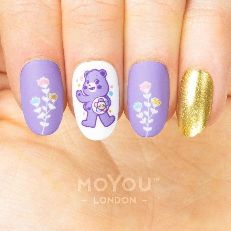 MoYou London Care Bears Classic 08 Nail Stamps Nail Art by MoYou London as seen on celebrities