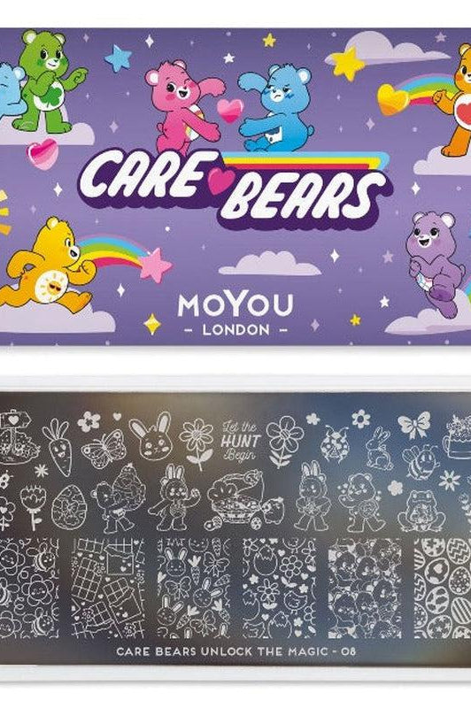 MoYou London Care Bears Classic 08 Nail Stamps Nail Art by MoYou London as seen on celebrities
