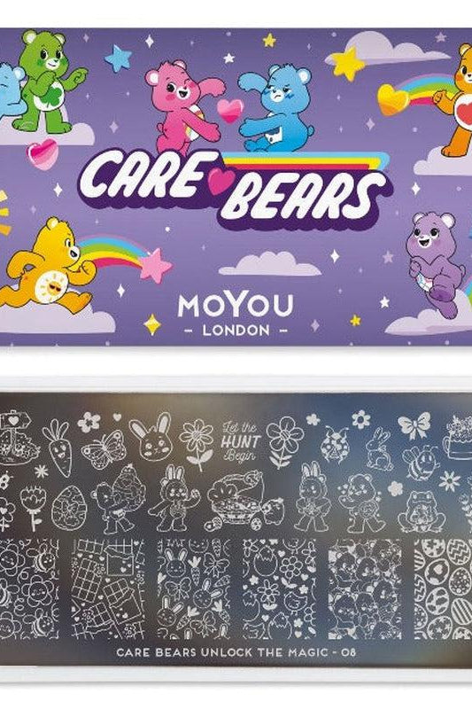 MoYou London Care Bears Classic 08 Nail Stamps Nail Art by MoYou London as seen on celebrities