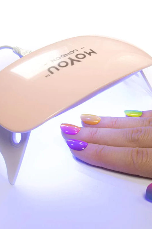 MoYou London Pastel Pink LED/UV Nail Lamp Nail Art by MoYou London as seen on celebrities