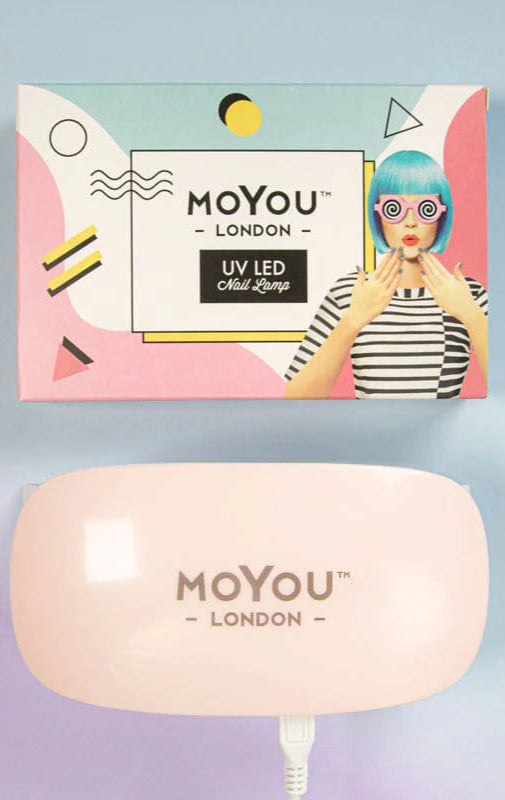 MoYou London Pastel Pink LED/UV Nail Lamp Nail Art by MoYou London as seen on celebrities