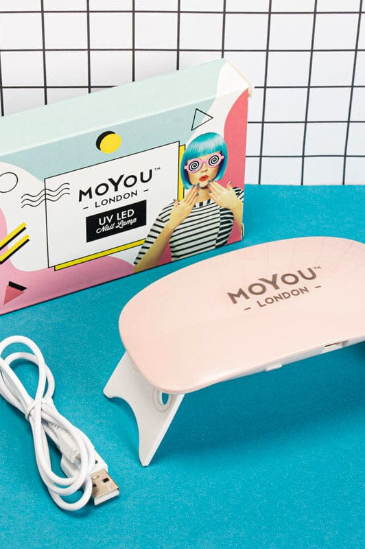 MoYou London Pastel Pink LED/UV Nail Lamp Nail Art by MoYou London as seen on celebrities
