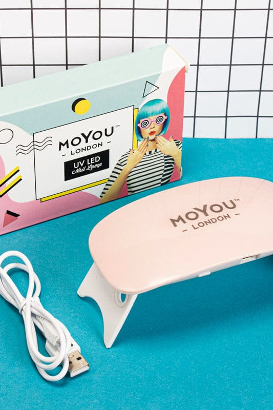 MoYou London Pastel Pink LED/UV Nail Lamp Nail Art by MoYou London as seen on celebrities