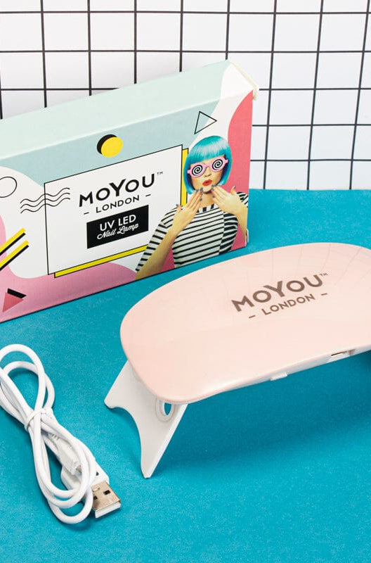 MoYou London Pastel Pink LED/UV Nail Lamp Nail Art by MoYou London as seen on celebrities