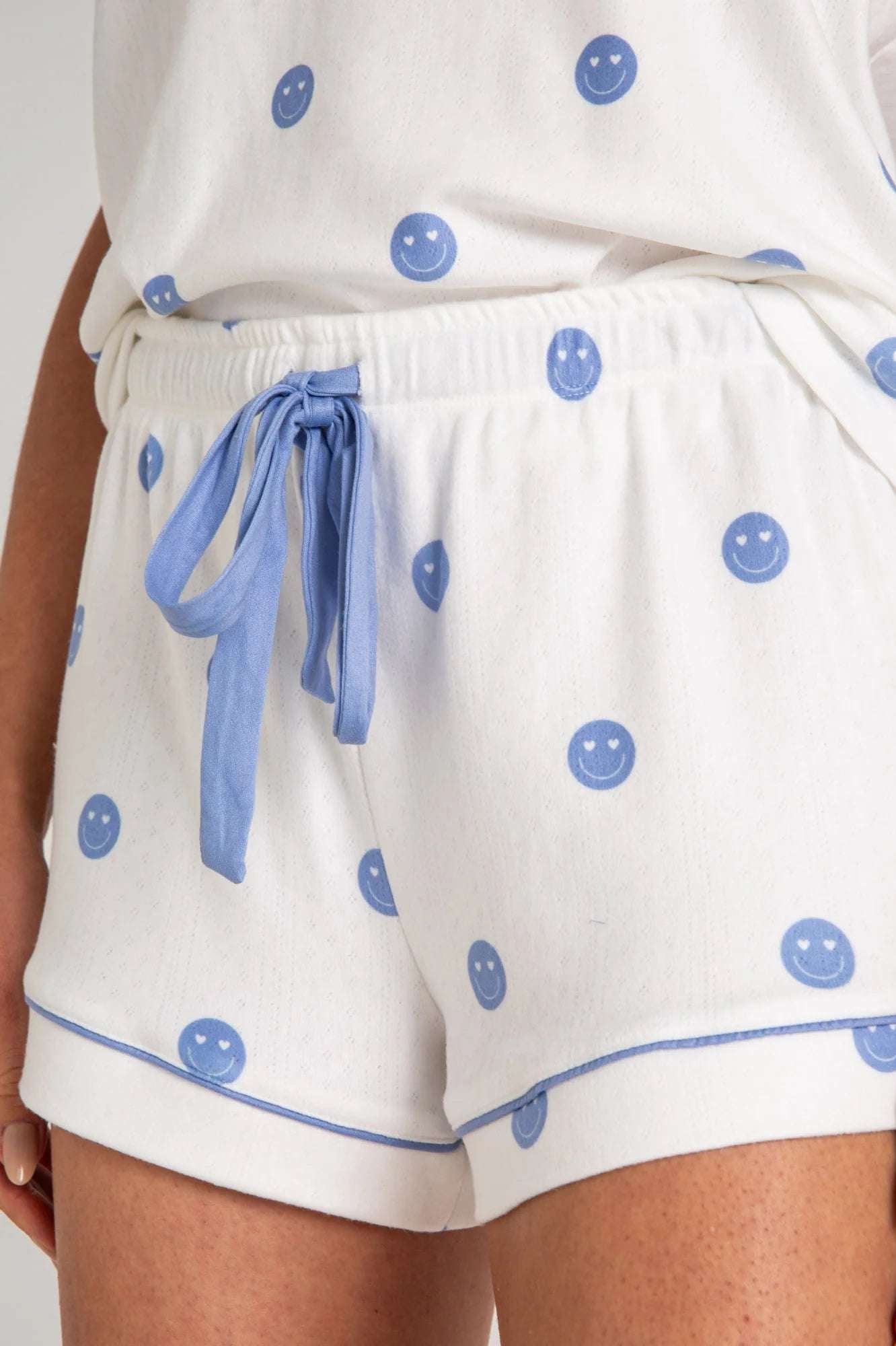 PJ Salvage Choose Happy Pyjama Shorts Pyjamas by PJ Salvage as seen on celebrities