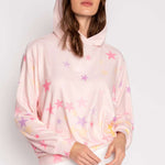 PJ Salvage Peach Party Star Hoodie Hoodie by PJ Salvage as seen on celebrities